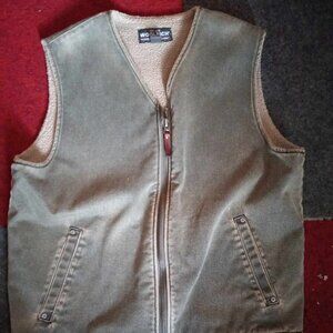 Vintage Woolrich Men's Large Canvas Vest